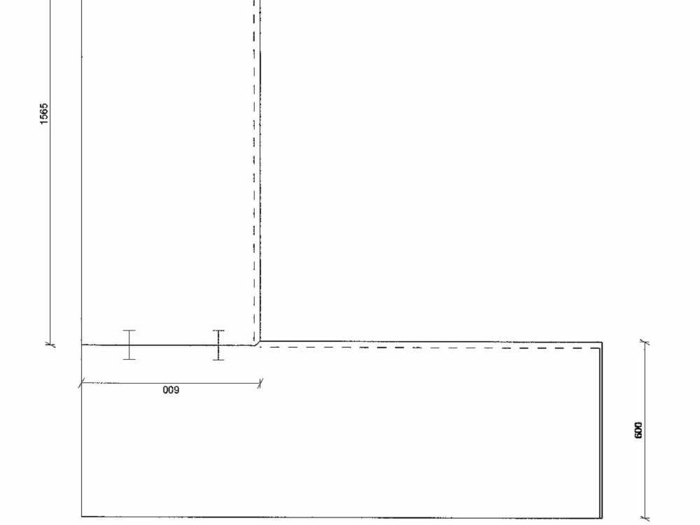 Express-Kuechen-L-Kueche-Melaminharz-Steinweiß beton strichzeichnung