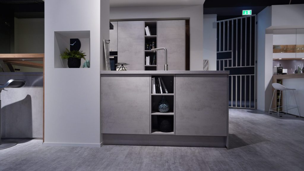 Nobilia Küche Riva Beton Grau Unterschrank