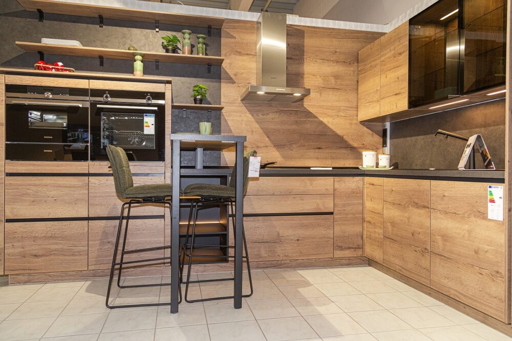L-Kueche holz Struktura Kuechen kaufen pirna